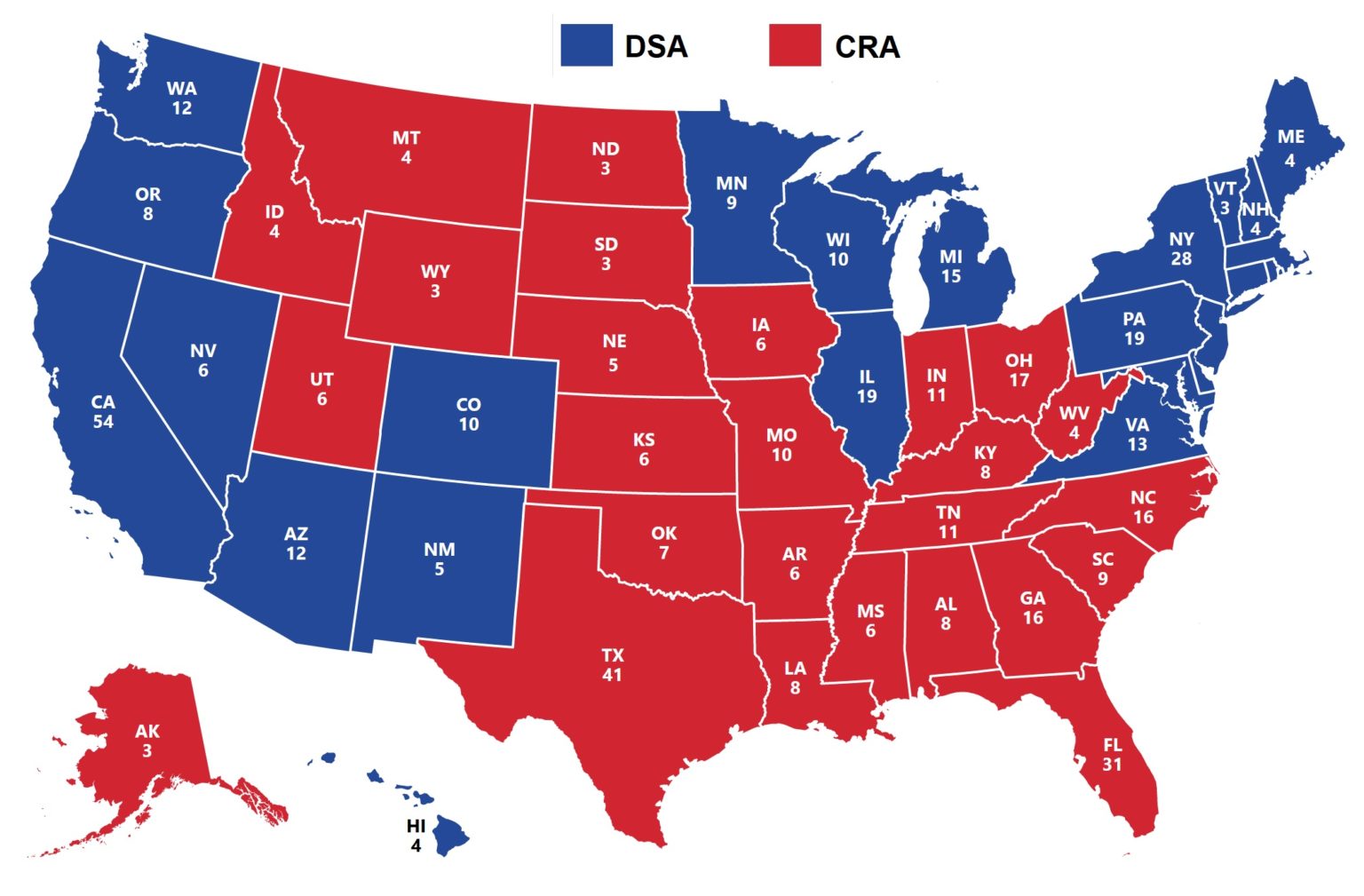 Two Americas – Parenthetical Politics